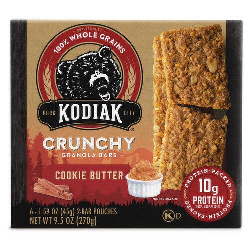 Kodiak Cakes Granola Cookie Butter Crnch Bar